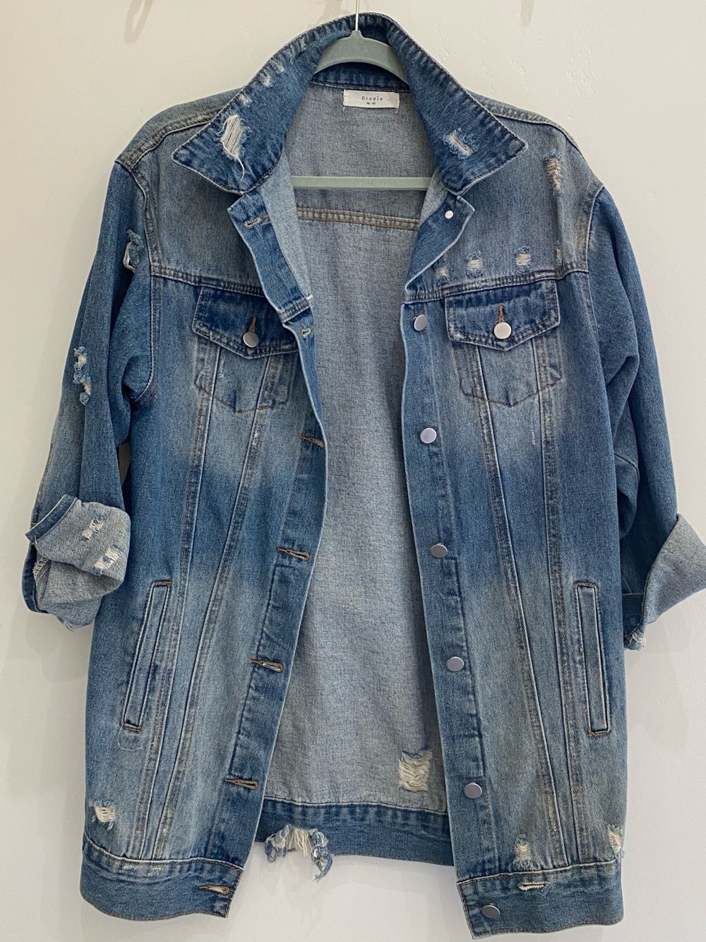 Elodie distressed denim jacket